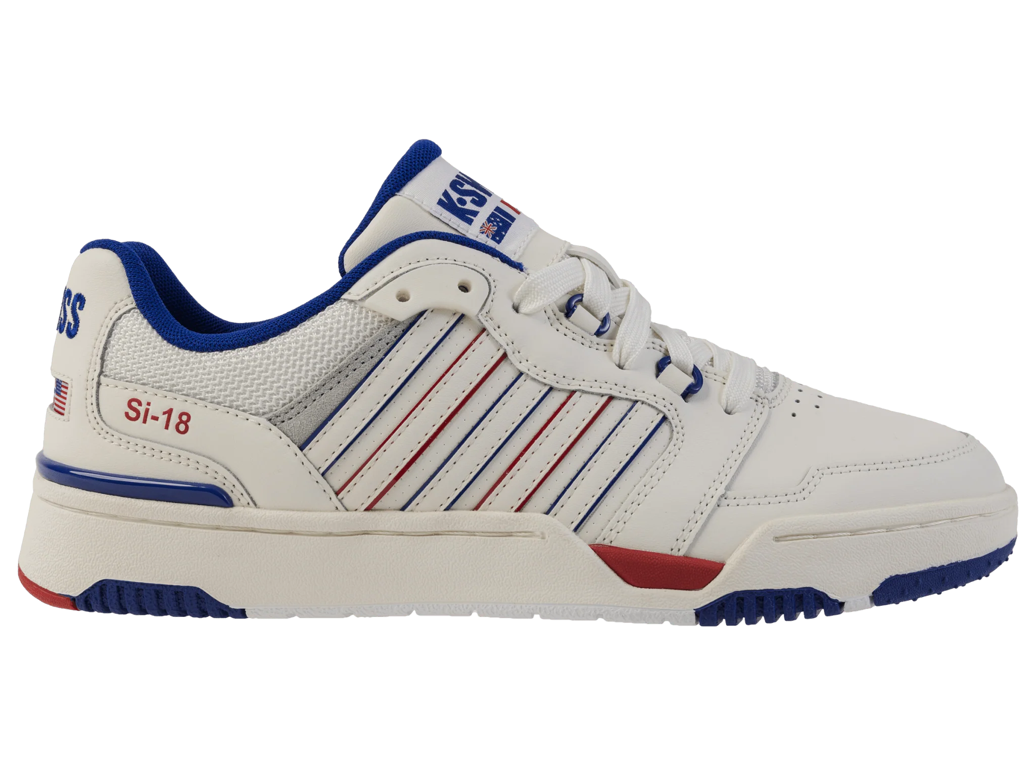 08531-172-M | SI-18 RIVAL | SNOW WHITE/NAVY/RED