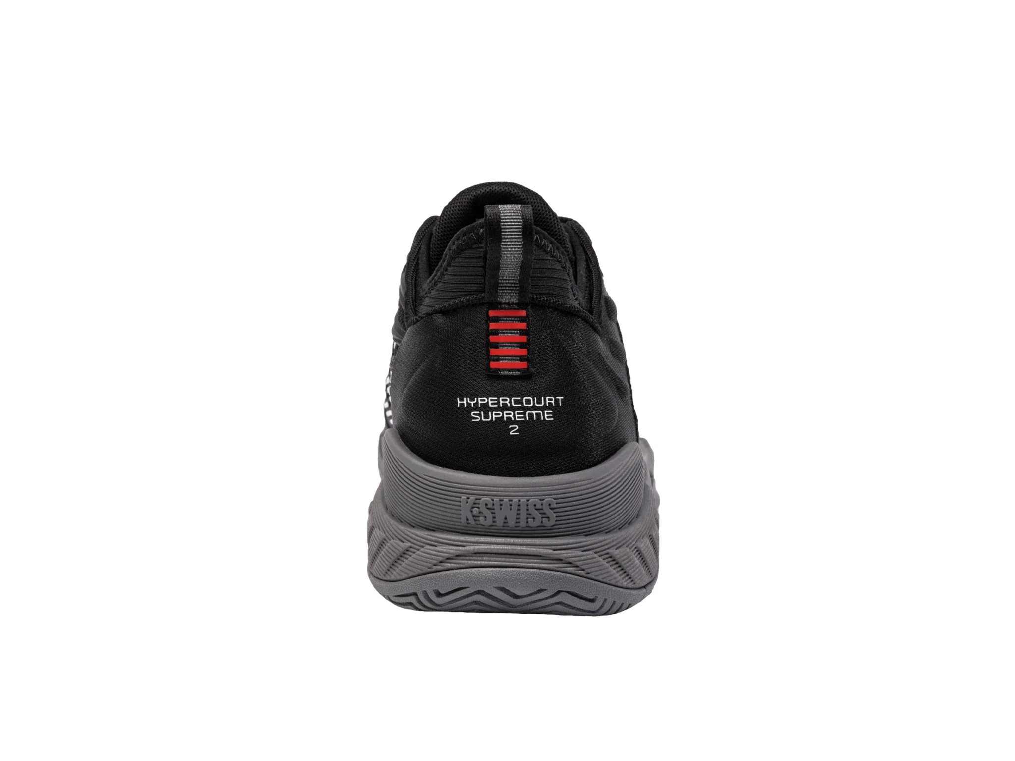 09071-038-M | HYPERCOURT SUPREME 2 | BLACK/STEEL GRAY/FIREY RED - Image 4