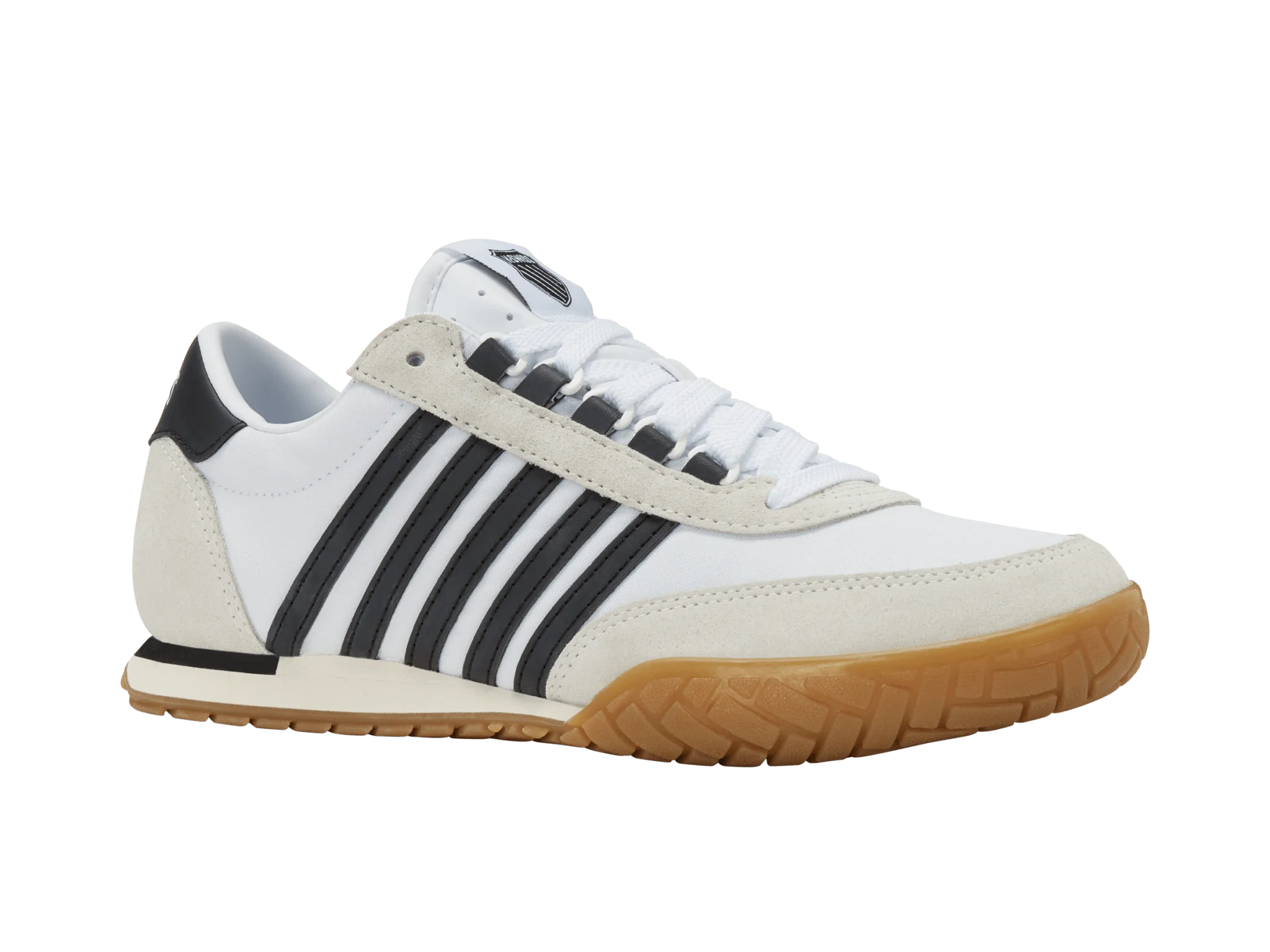 09463-168-M | VINTAGE TRAINER T | WHITE/BLACK/GUM - Image 2