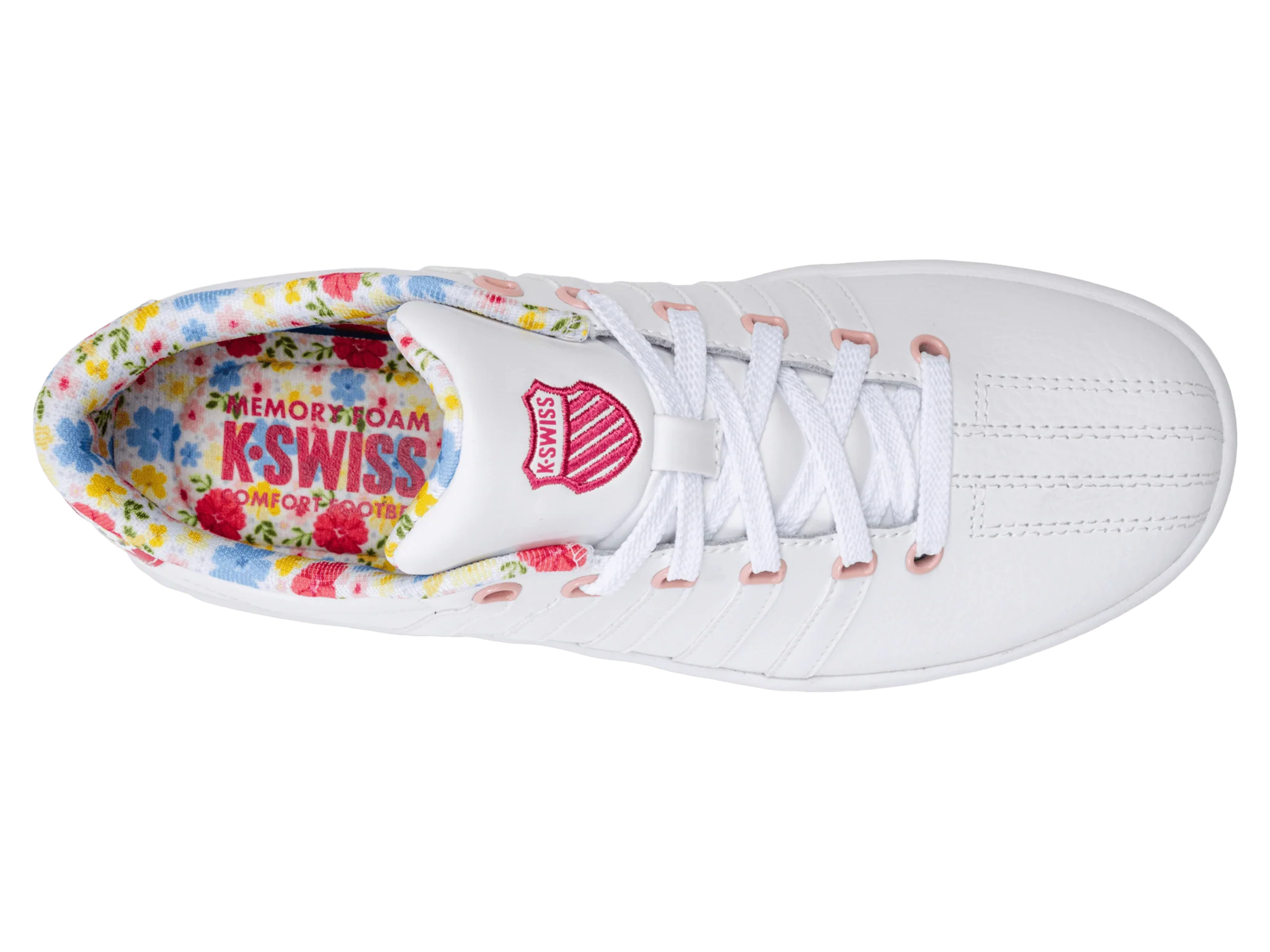 93629-138-M | COURT PRO II CMF SP | WHITE/RASPBERRY SORBET - Image 7