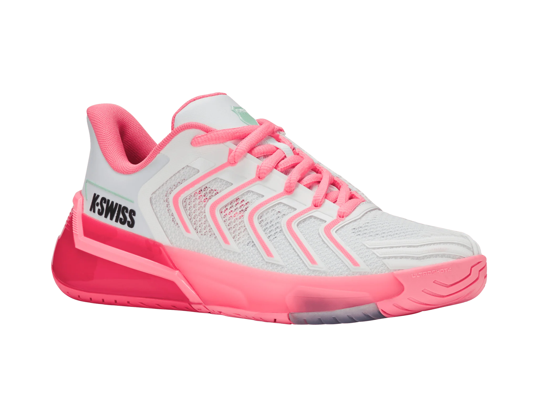 94437-162-M | ULTRASHOT 4 | WHITE/NEON PASTEL PINK/HOT NEON PINK - Image 2
