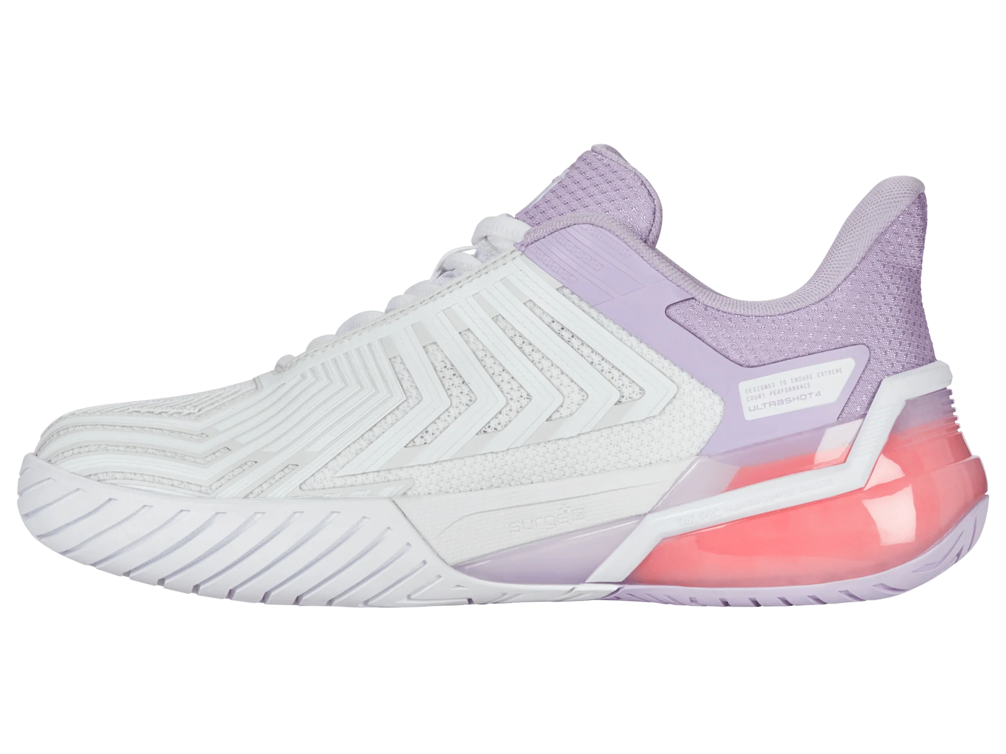 94437-182-M | ULTRASHOT 4 | WHITE/ORCHID PETAL/NEON BLAZE - Image 5